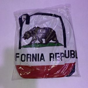 California Republic white Backpack 🎒